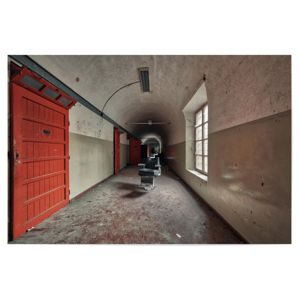 Poster 30x20 cm "Insane" artboxONE - Abstrakt,Architektur,Buchstaben / U,Buchstaben / V