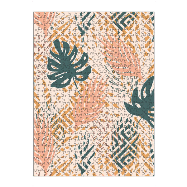 artboxONE Puzzle "Tropical Maze" artboxONE - Natur,Floral,Abstrakt,Geometrie