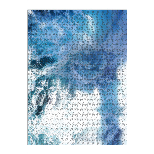 Puzzle Ravensburger "Die Kraft des Wassers I" artboxONE - Natur - Wasser,Water,Sea,Ocean,Meer,Ozean,Wellen,Waves,Abstract,Abstrakt,Blue,Blau