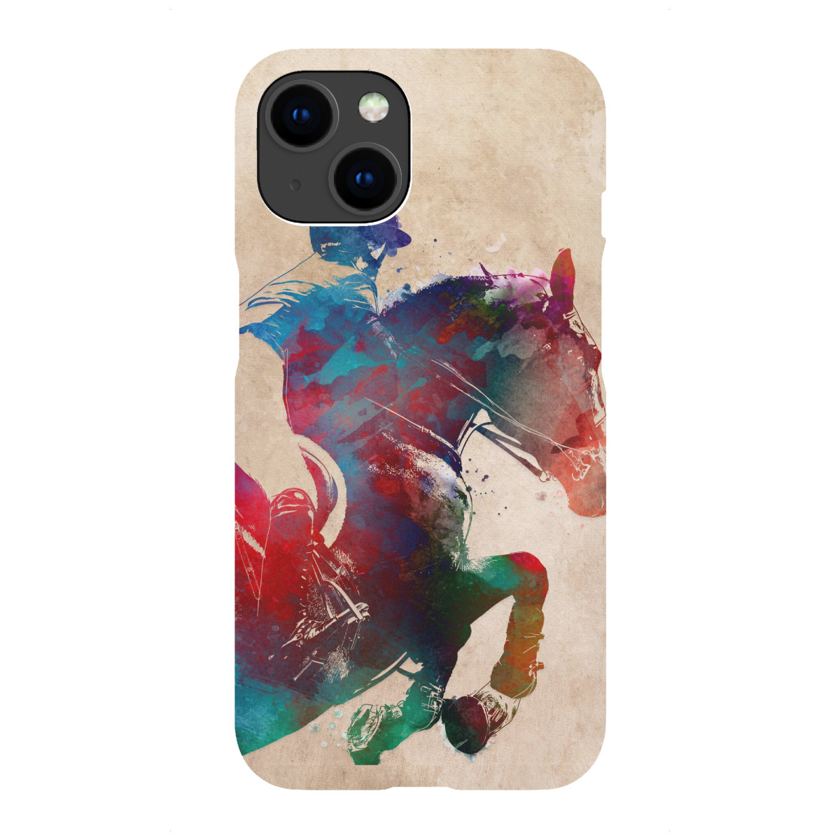 "Horse riding sport"für iPhone - Premium-Case Handyhülle artboxONE