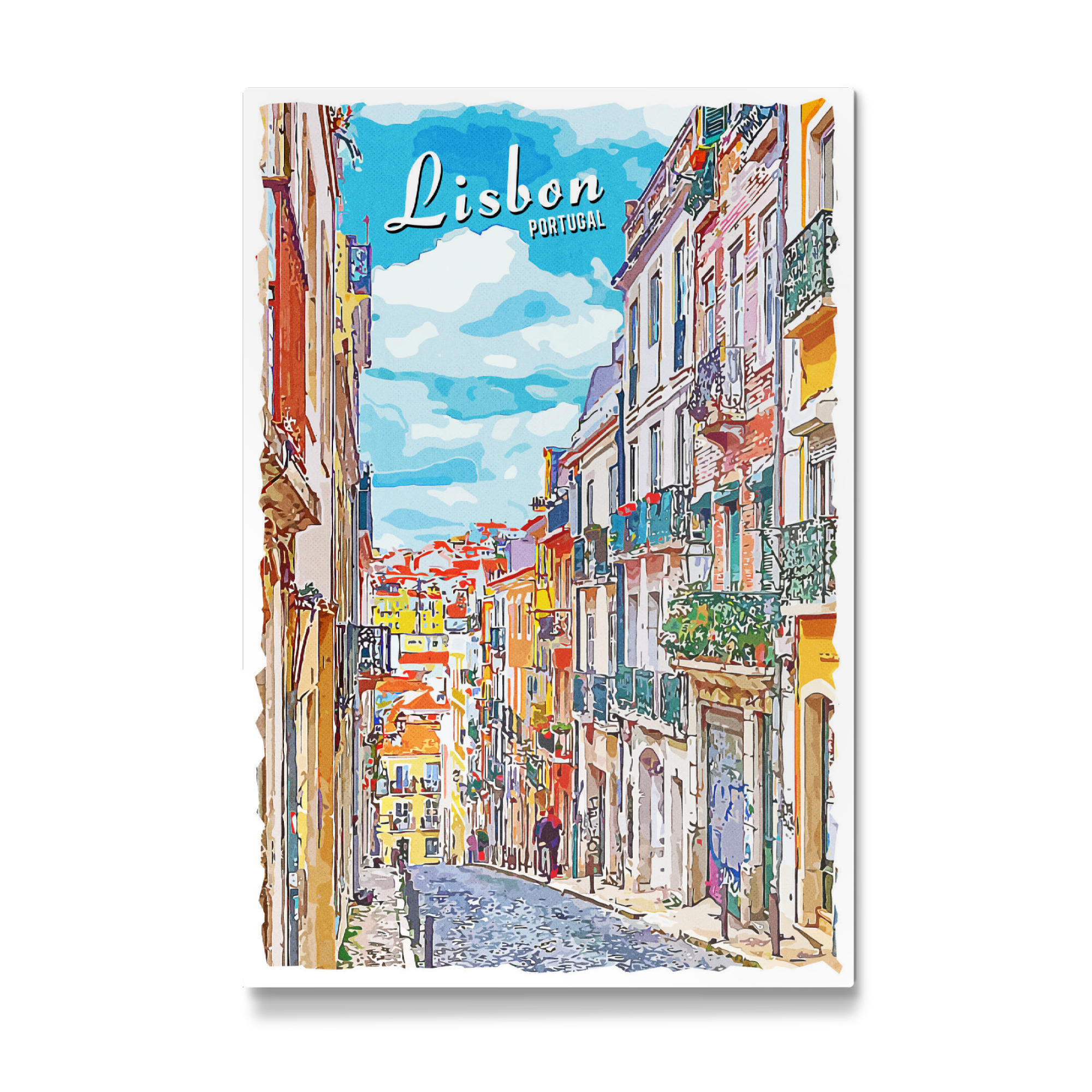 Galerie-Print "Lissabon Vintage" 30x20 cm artboxONE