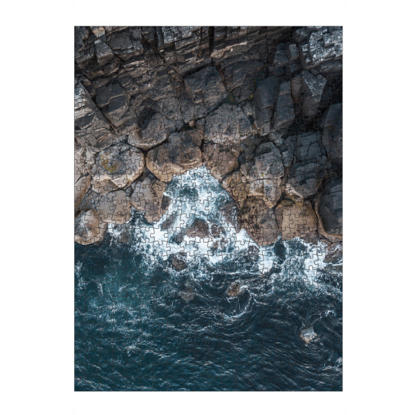 artboxONE Puzzle "Scottish coastline from above" artboxONE - Natur,Reise,Reise / Strand und Meer,Unterwasser