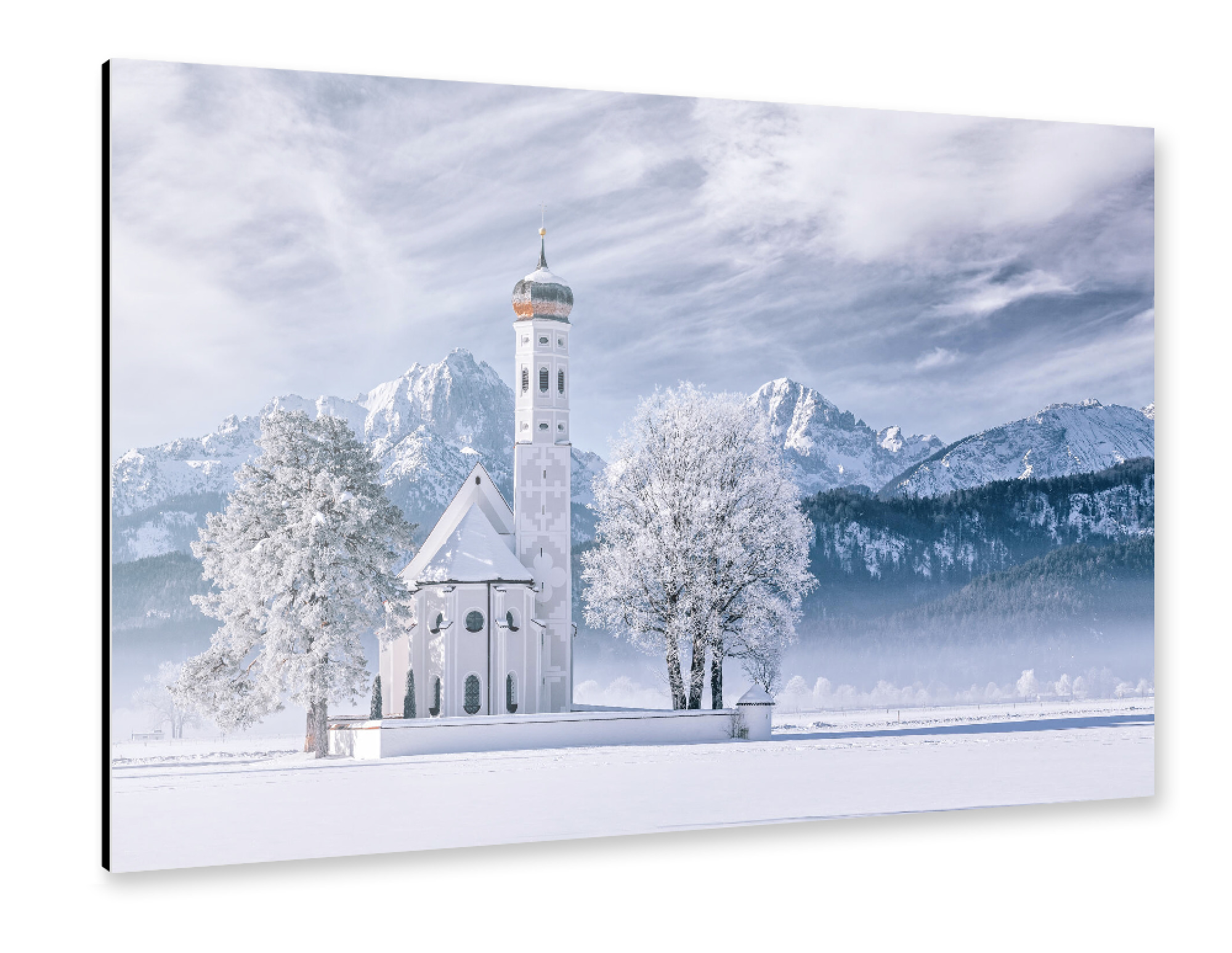 Alu-Dibond "Wintertraum" 30x20 cm artboxONE