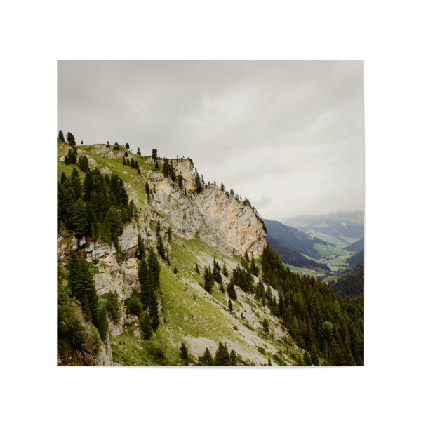 Poster 20x20 cm "Berg und Tal" artboxONE - Natur,Reise,Reise / Länder