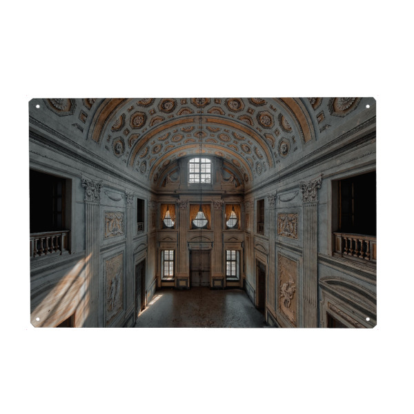 Metall Poster "Palazzo Grande" artboxONE - Architektur