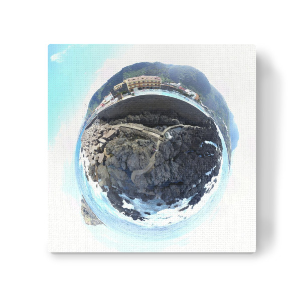 Leinwandbild "Teneriffa - Garachico Felsenufer" artboxONE - Städte,Natur,Reise,Reise / Strand und Meer,Reise / Länder