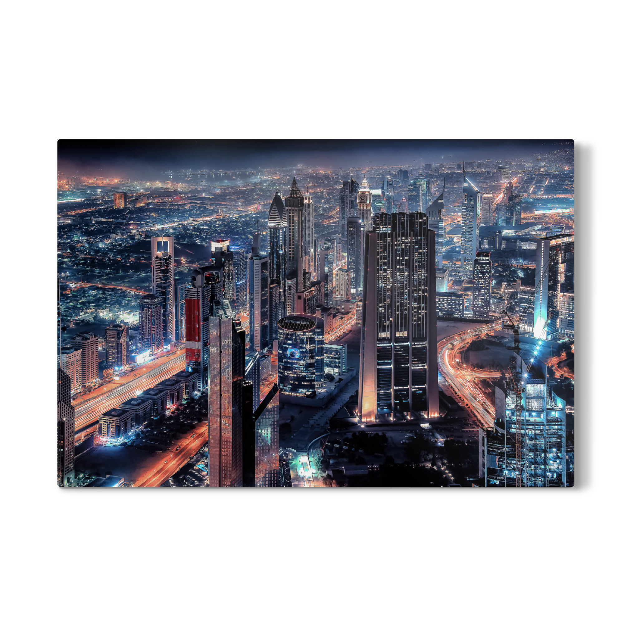 Galerie-Print "Dubai by night" 75x50 cm artboxONE