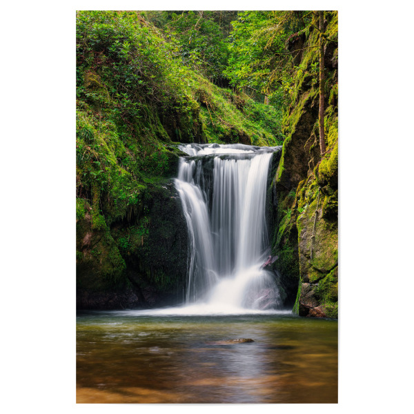 Poster "Geroldsauer Wasserfall" artboxONE - Natur,Reise
