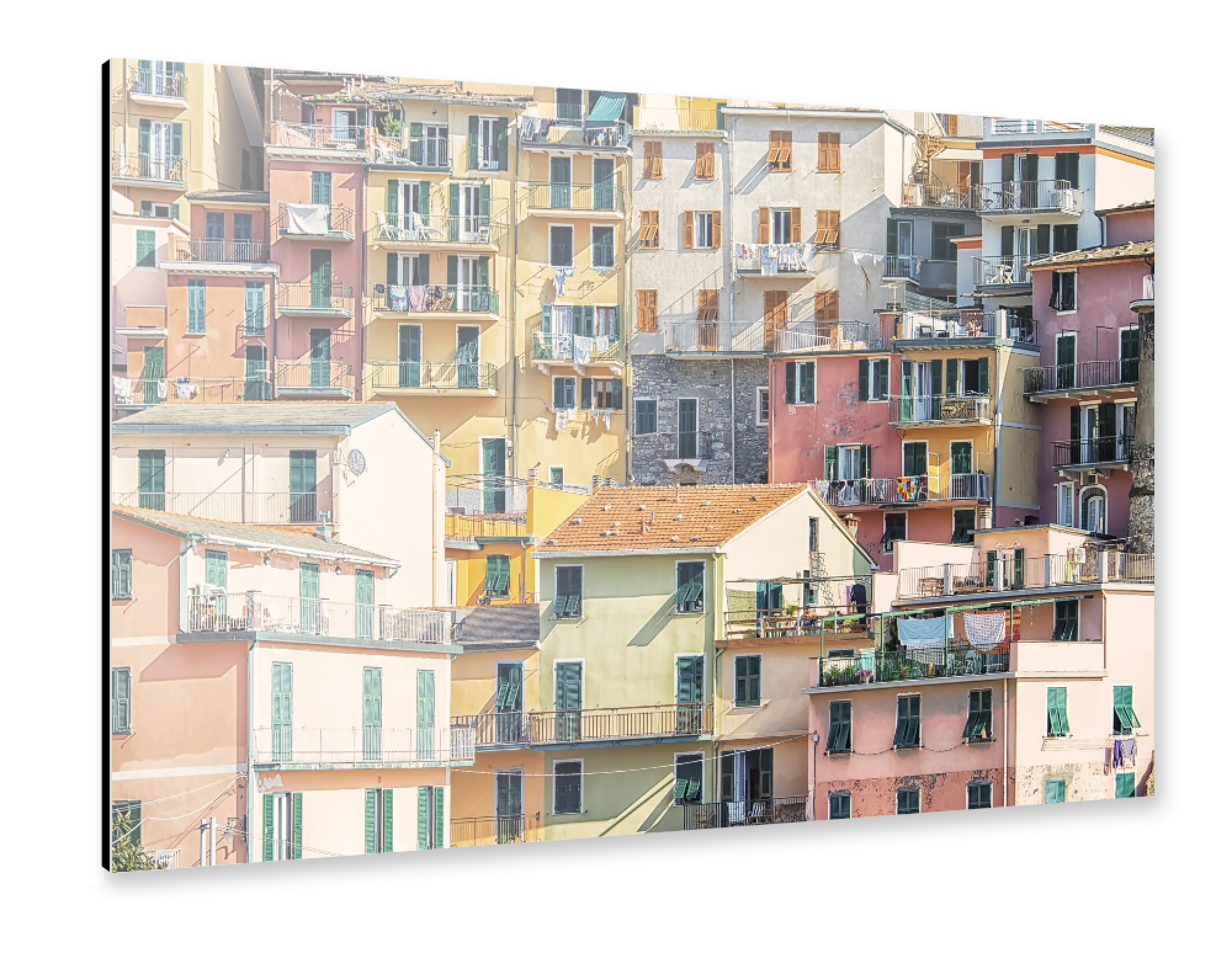 Alu-Dibond "Italian village" 30x20 cm artboxONE