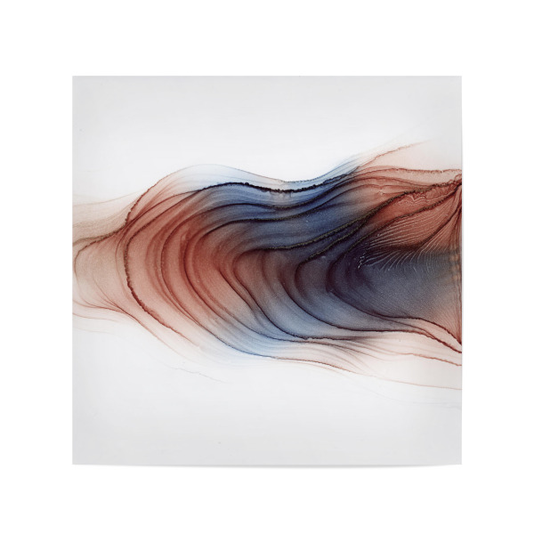 Poster 20x20 cm "Waves and Waves" artboxONE - Abstrakt