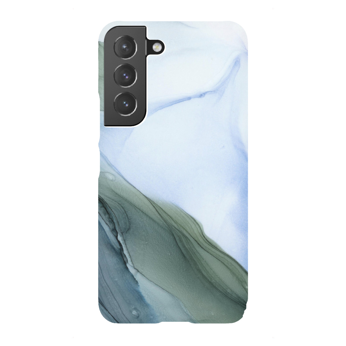 Samsung Galaxy "Bunt aber Blau N Green" Premium-Case Handyhülle artboxONE