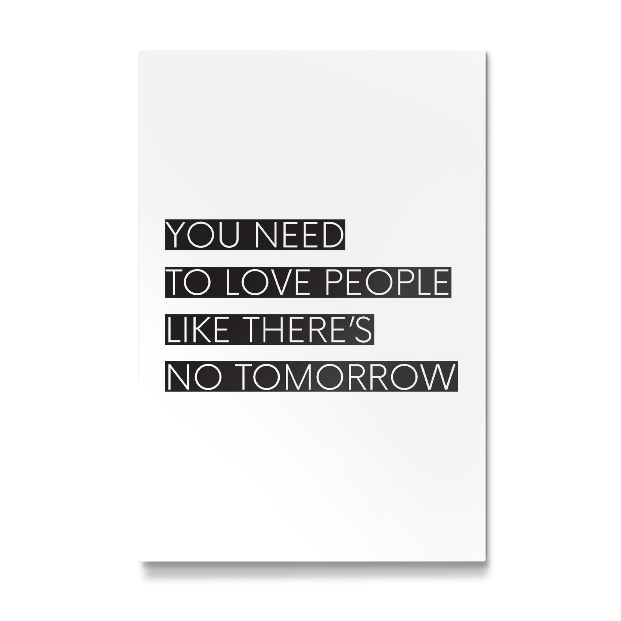 Galerie-Print "You Need To love People" 30x20 cm artboxONE