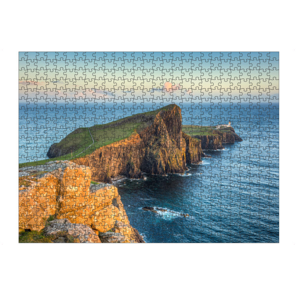 Puzzle Ravensburger "Neist Point Isle of Skye" artboxONE - Natur,Reise / Strand und Meer,Reise / Länder