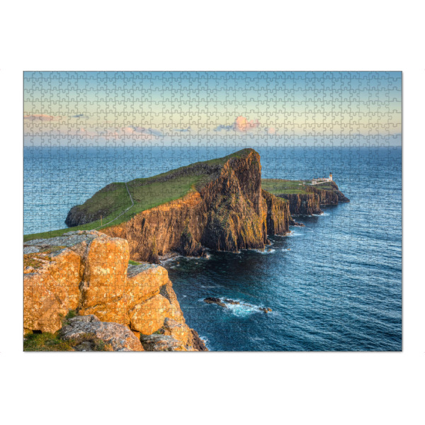 Puzzle Ravensburger "Neist Point Isle of Skye" artboxONE - Natur,Reise / Strand und Meer,Reise / Länder