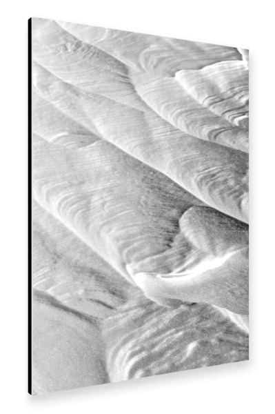 Alu-Dibond "Schneemuster" 30x20 cm artboxONE