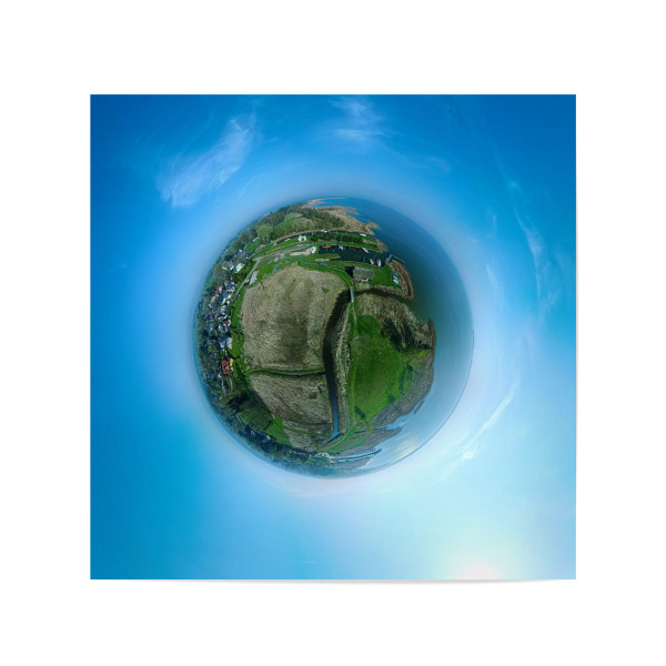 Poster 20x20 cm "Sporthafen von Wieck a.d. Darß" artboxONE - Städte,Natur,Reise,Reise / Strand und Meer,Reise / Länder