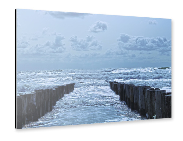 Alu-Dibond "Wellenrauschen" 30x20 cm artboxONE