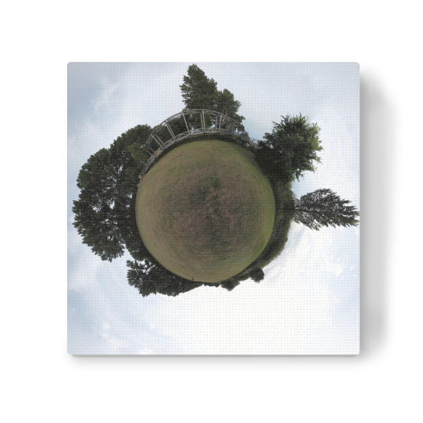 Leinwandbild "Hamburg - Entenwerder Parkbrücke" artboxONE - Städte,Städte / Hamburg,Natur,Reise,Reise / Länder