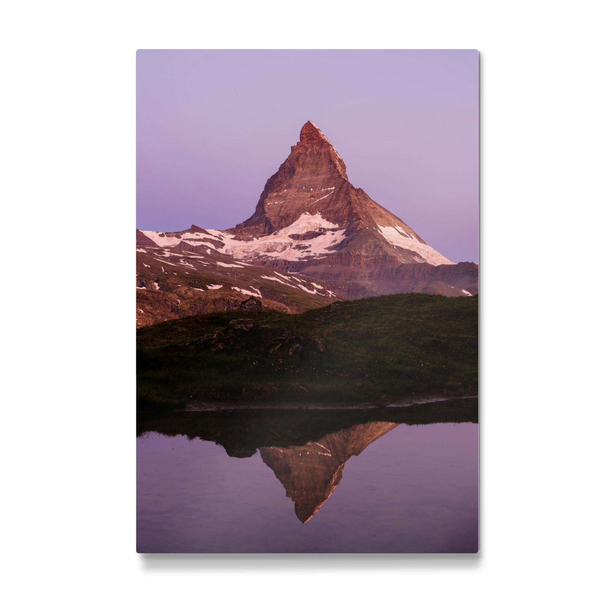 Galerie-Print "Matterhorn reflecting in small" 75x50 cm artboxONE