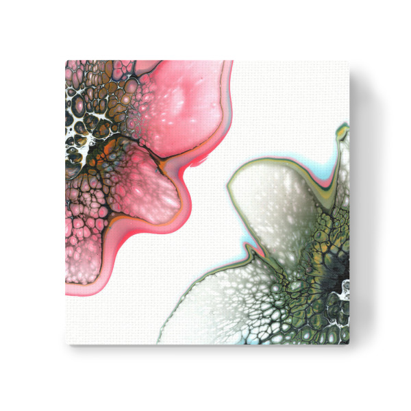 Leinwandbild "2 Flowers" artboxONE - Abstrakt