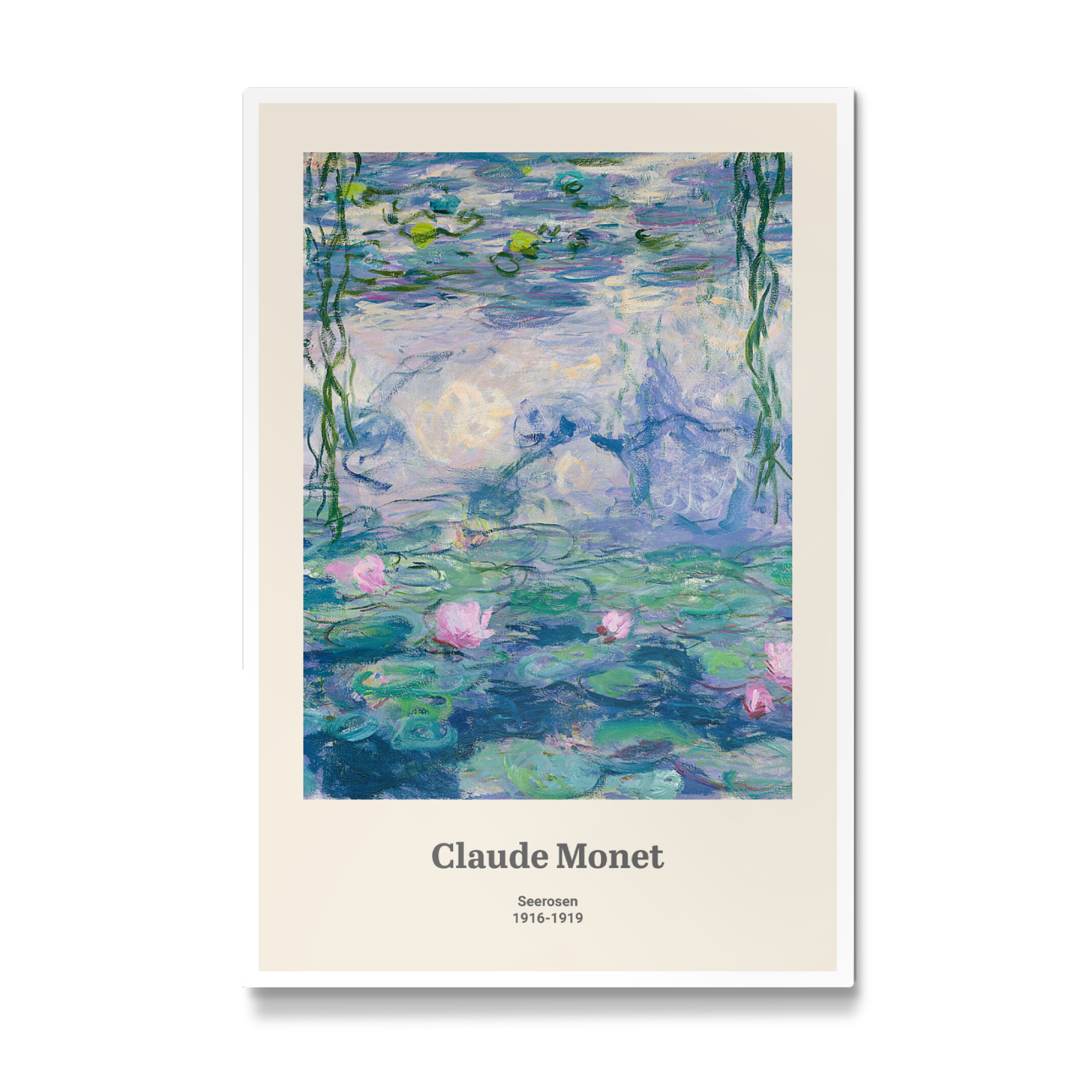 Galerie-Print "Seerosen - C. Monet" 75x50 cm artboxONE