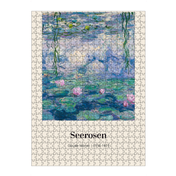 artboxONE Puzzle "Seerosen - Claude Monet" artboxONE - Natur,Floral