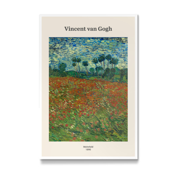 Galerie-Print "Vincent van Gogh - Mohnfeld" 30x20 cm artboxONE