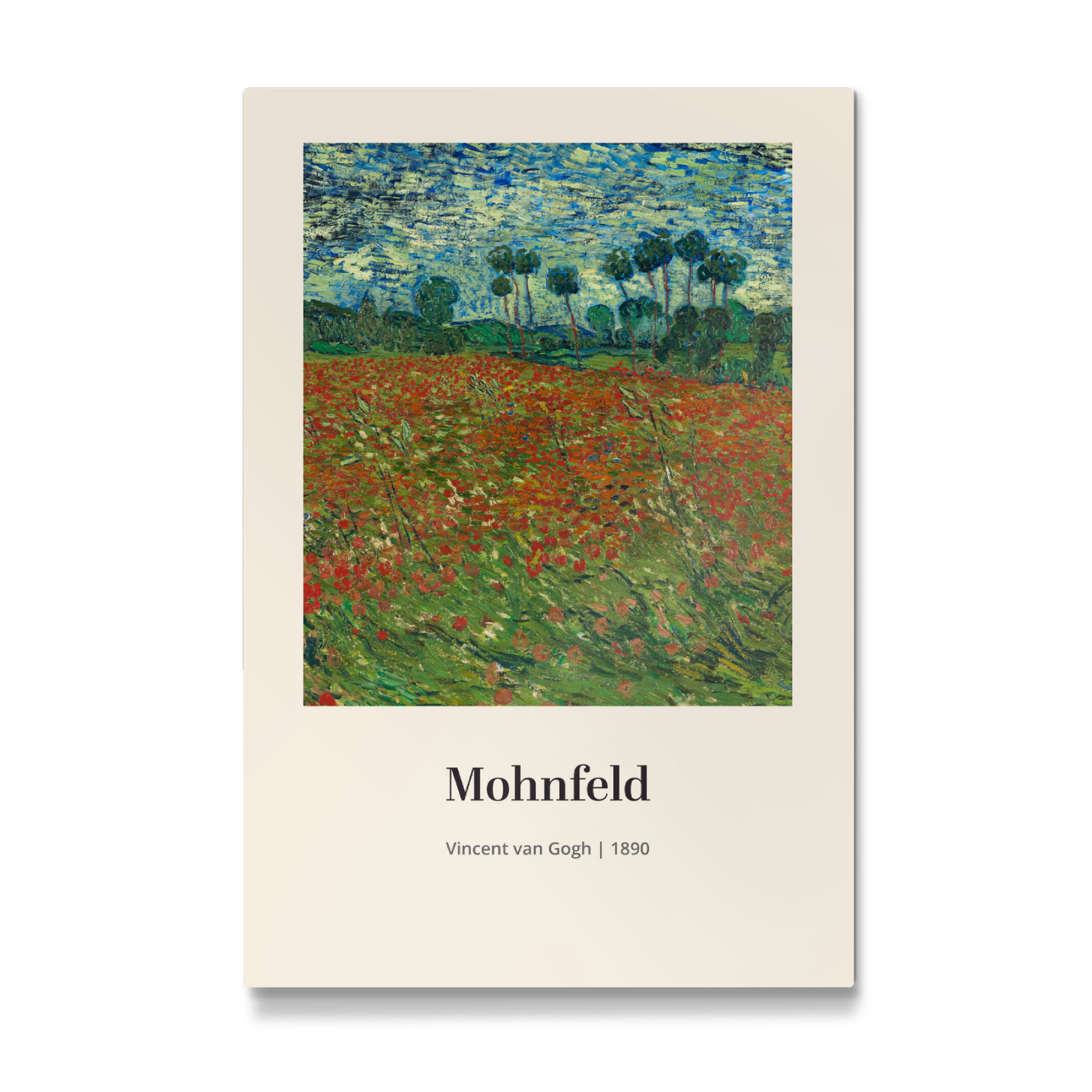 Galerie-Print "Mohnfeld - Vincent van Gogh" 30x20 cm artboxONE