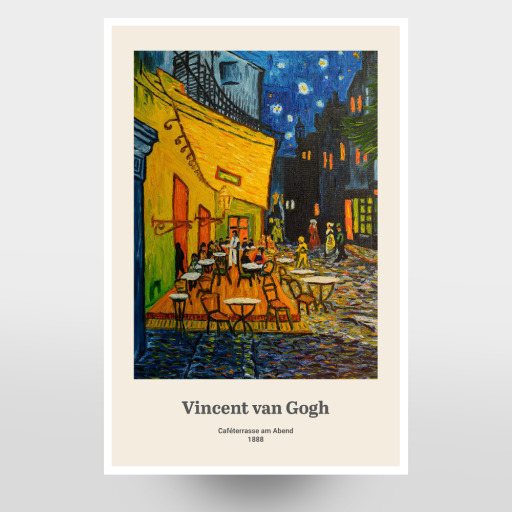 Cafeterasse am Abend - V. van Gogh