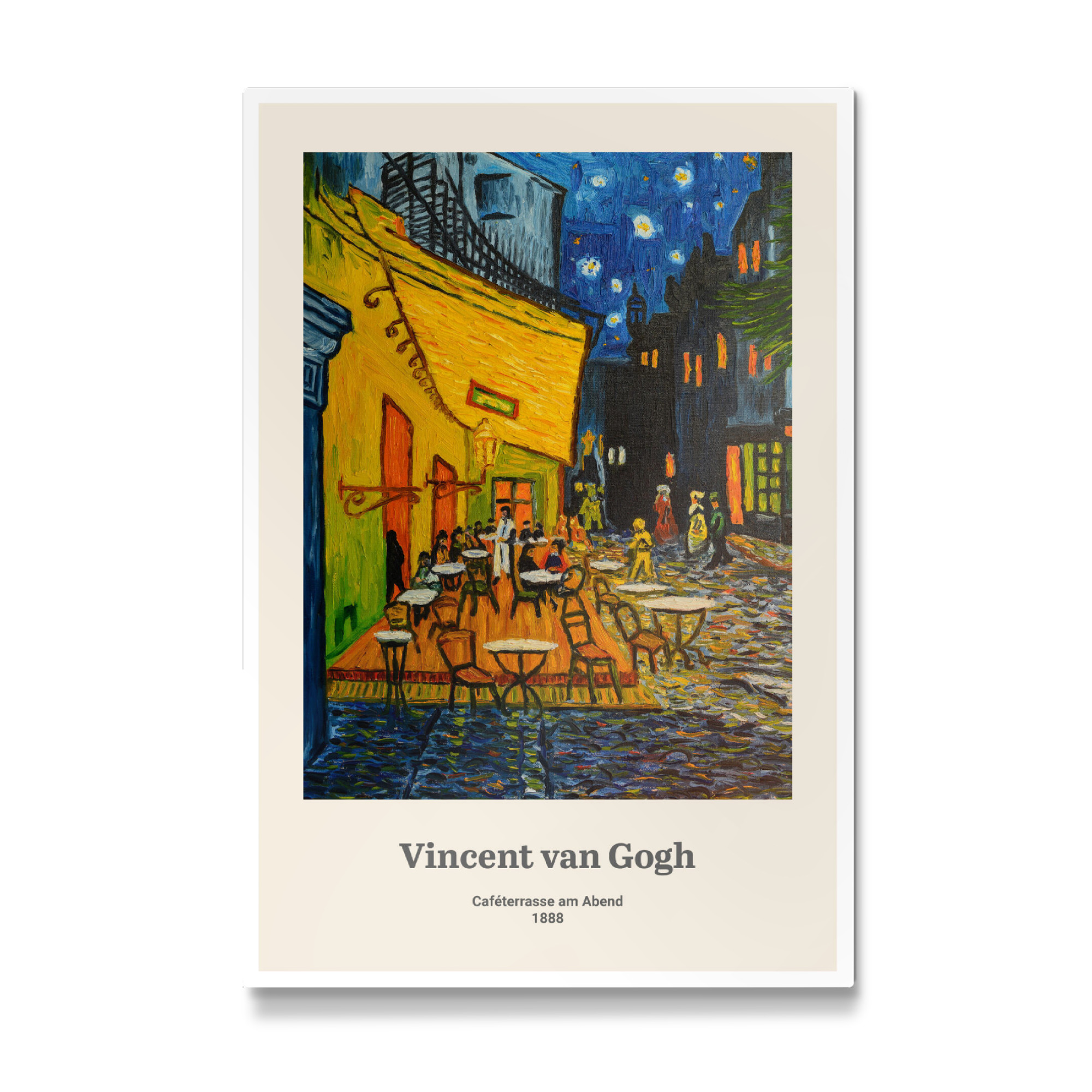Galerie-Print "Cafeterasse am Abend - V. van Gogh" 75x50 cm artboxONE