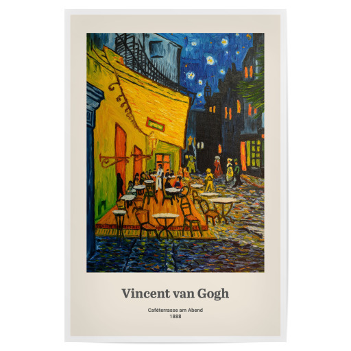 Cafeterasse am Abend - V. van Gogh