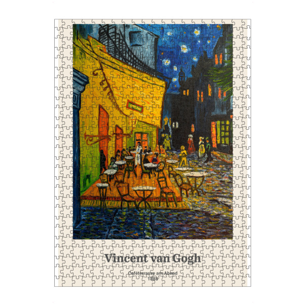 artboxONE Puzzle "Cafeterasse am Abend - V. van Gogh" artboxONE - Städte,Reise,Essen & Trinken,Architektur