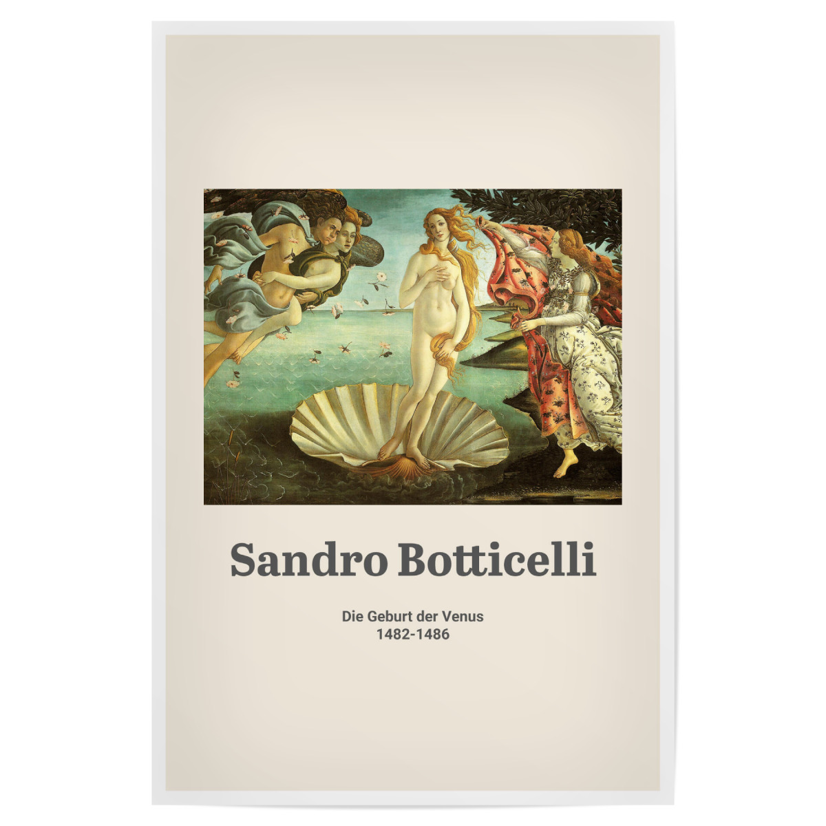 S Botticelli Geburt Der Venus Als Poster Bei Artboxone Kaufen