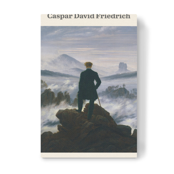 Leinwandbild "Wanderer über dem Nebelmeer" artboxONE - Natur,Reise,Menschen,Männer