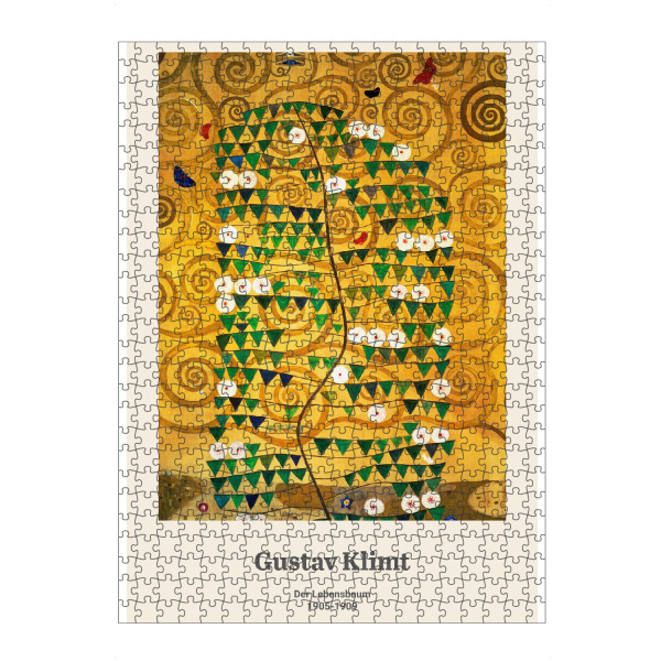 artboxONE Puzzle "Lebensbaum - Klimt" artboxONE - Natur,Abstrakt - Lebensbaum,Klimt,Gustav,Kunst,Malerei,Gemälde,Abstract,Abstrakt,Natur,Nature