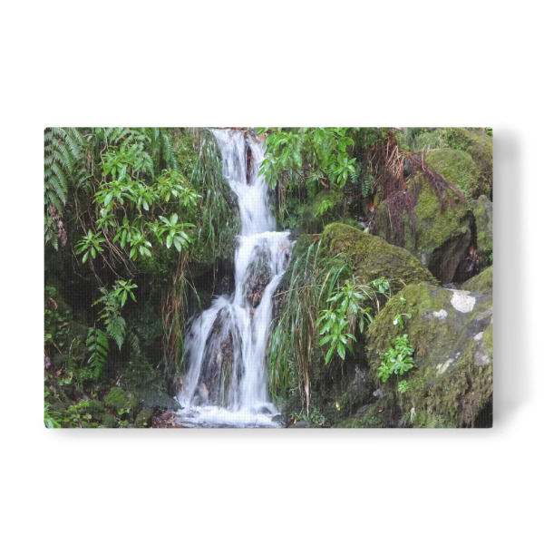 Leinwandbild "Waterfall Madeira Trail" artboxONE - Natur,Reise,Floral,Reise / Länder
