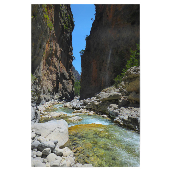 Poster "Samaria Canyon" artboxONE - Natur,Reise / Länder