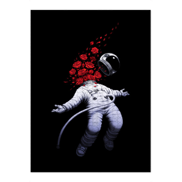 Puzzle Ravensburger "Astro Spring" artboxONE - Natur,Floral,Galaxy