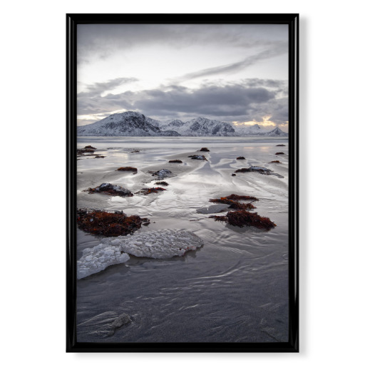 Im Winter am Strand