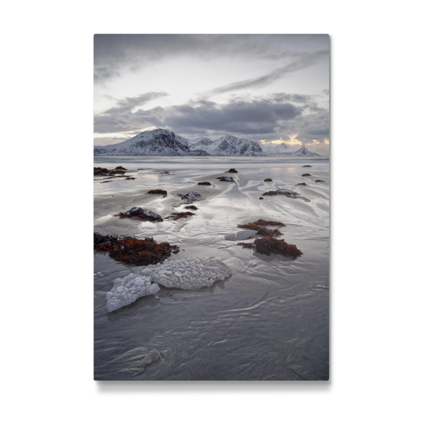 Galerie-Print "Im Winter am Strand" 30x20 cm artboxONE