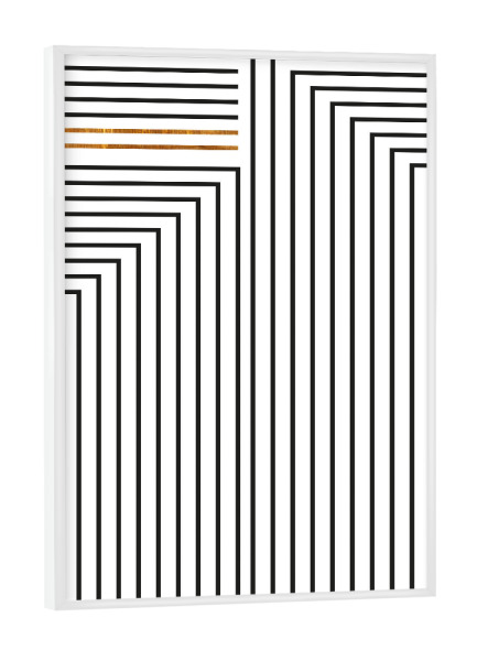 Poster mit weißem Rahmen "Mid Century study no.twentytwo" artboxONE - Abstrakt,Geometrie