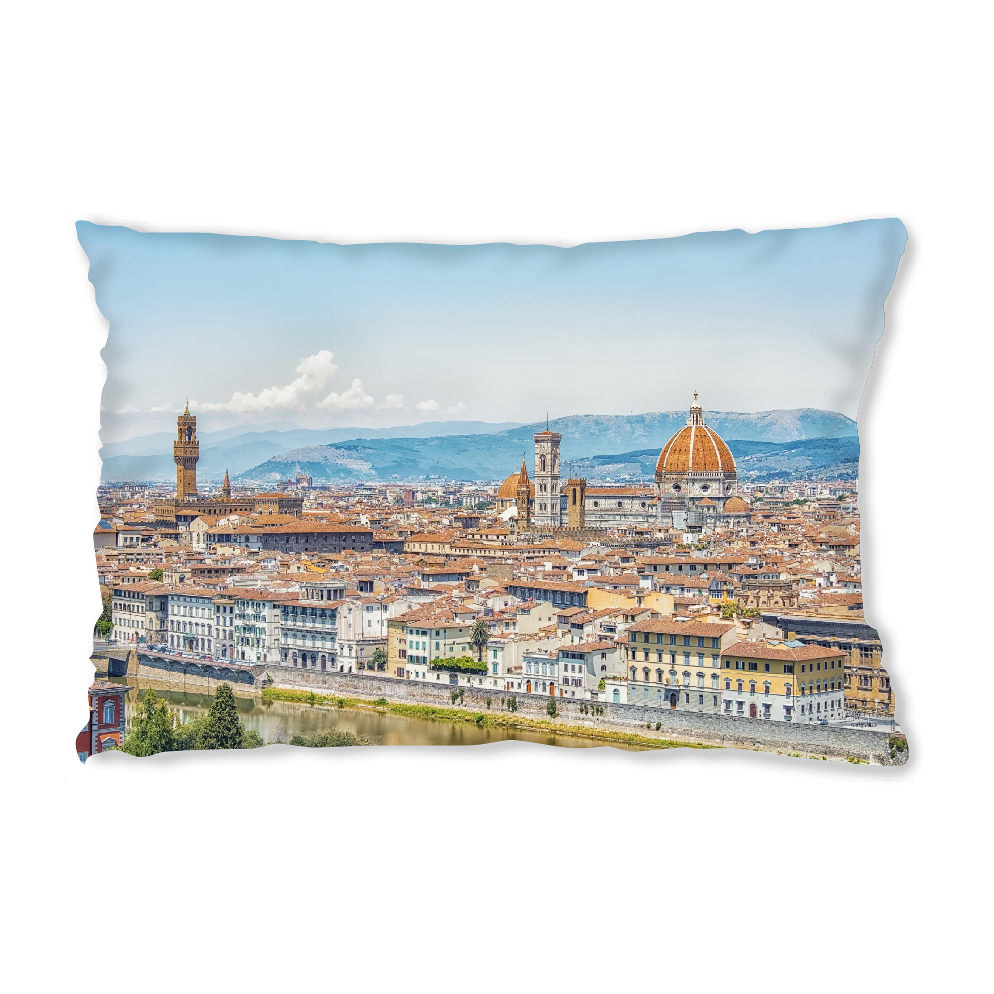 Design-Kissen "Florence Panorama" artboxONE - Städte,Reise,Architektur,Reise / Länder,Städte / Weitere