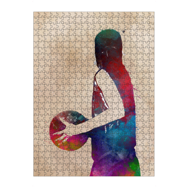 Puzzle Ravensburger "Basketball women player" artboxONE - Sport,Sport / Motivation