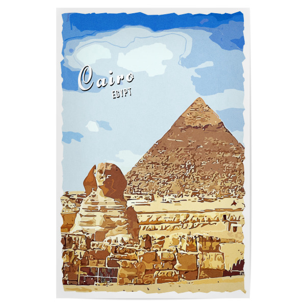 Poster "Kairo Vintage" artboxONE - Städte,Architektur