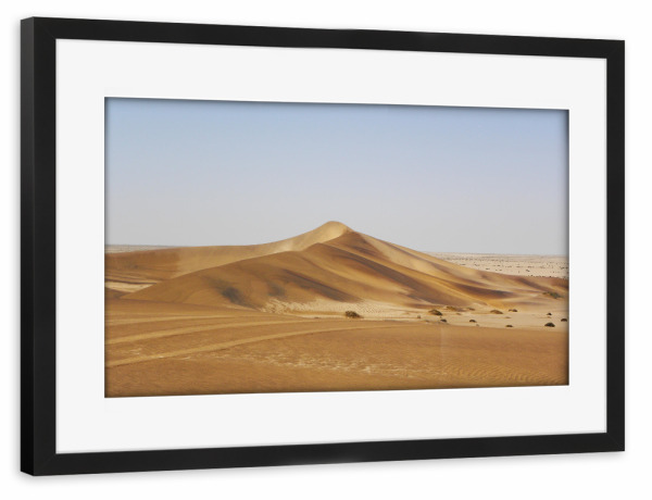 Poster mit Rahmen schwarz "Namib Sanddune" artboxONE - Natur,Reise,Reise / Afrika