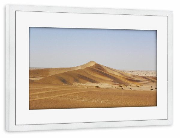 Poster mit Rahmen weiß "Namib Sanddune" artboxONE - Natur,Reise,Reise / Afrika