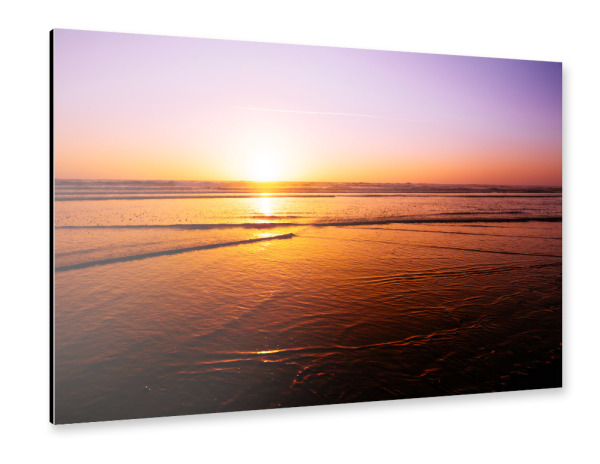 Alu-Dibond "Vivid pacific sunset" 30x20 cm artboxONE