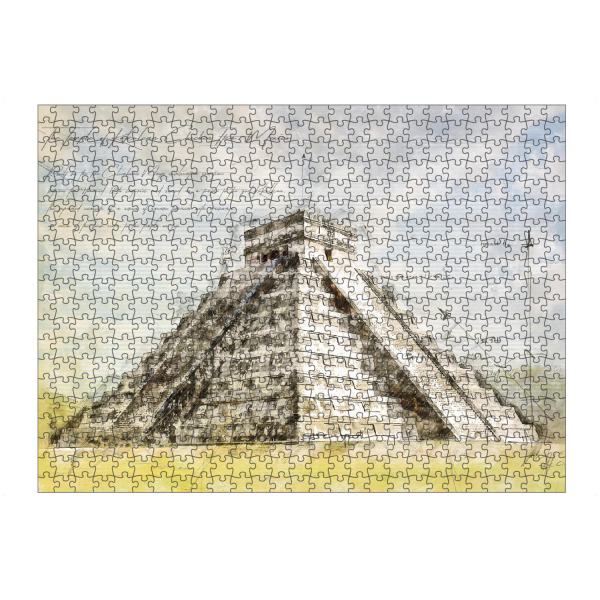 artboxONE Puzzle "Maya Pyramid, Mexico" artboxONE - Architektur,Reise / Länder