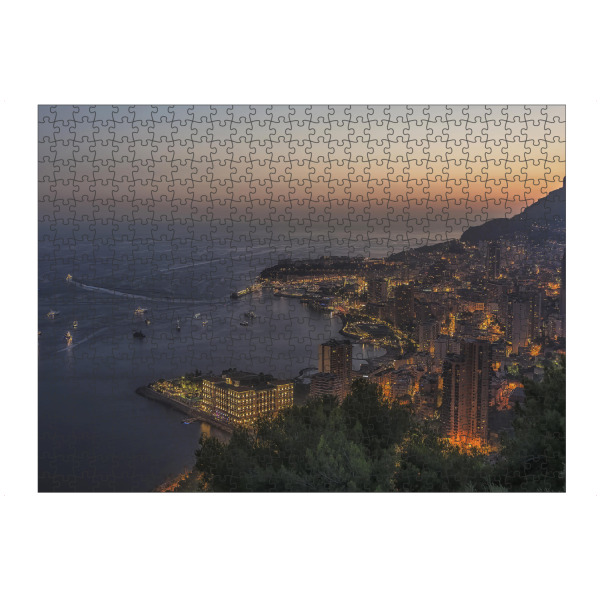 artboxONE Puzzle "Monaco sunset" artboxONE - Städte,Reise,Architektur,Reise / Strand und Meer,Reise / Länder