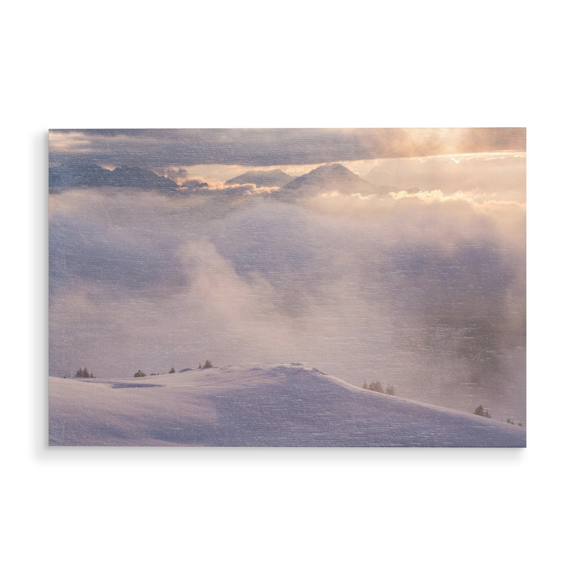 Holzbild "Dunst" artboxONE - Natur,Reise,Reise / Länder